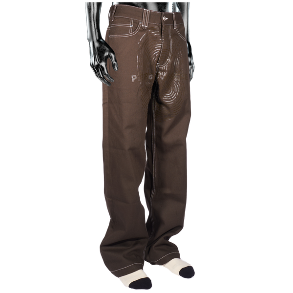 Fingerprint Denim - Mud Brown