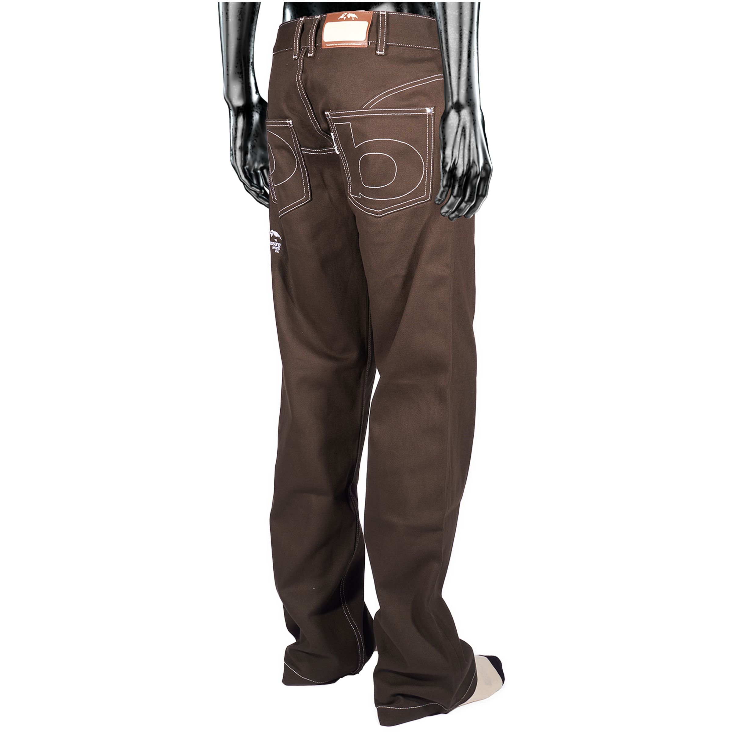 Fingerprint Denim - Mud Brown