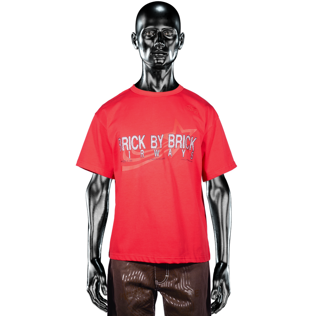 BrickByBrick℗ Airways T-shirt - Red