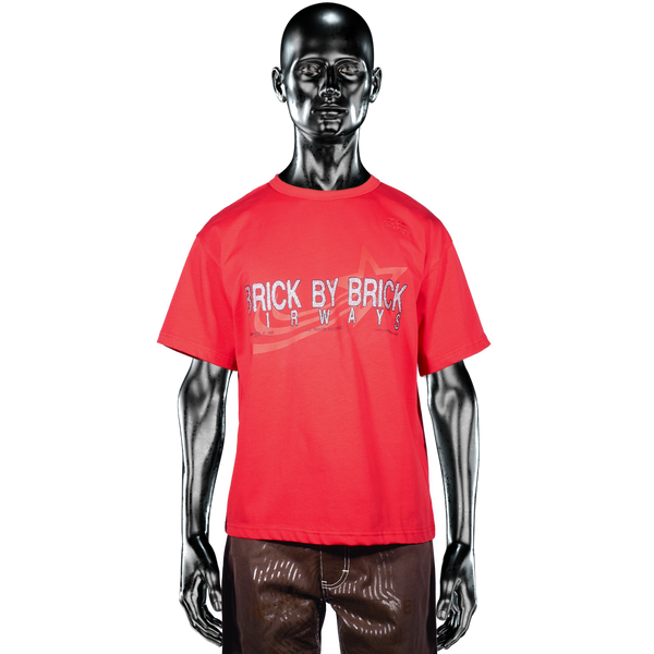 BrickByBrick℗ Airways T-shirt - Red
