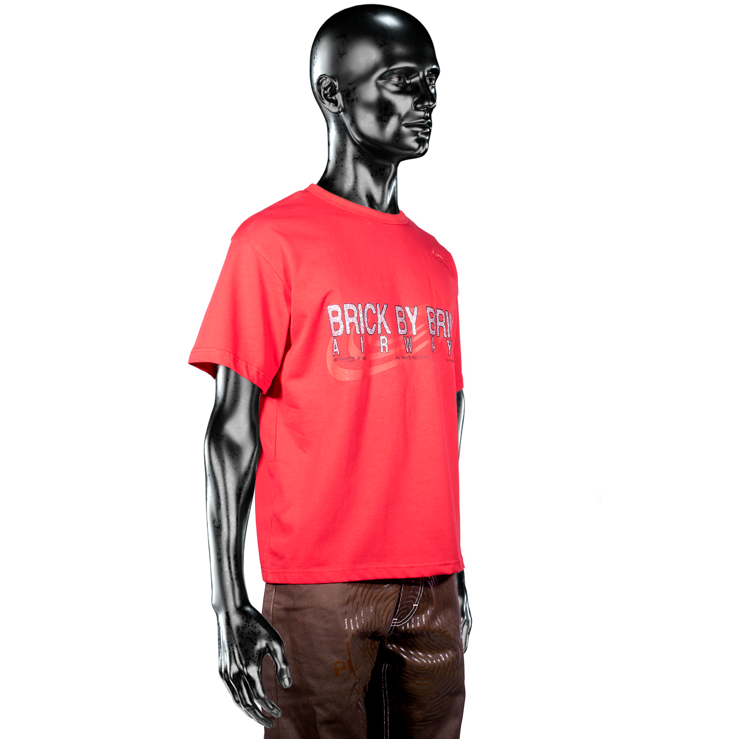 BrickByBrick℗ Airways T-shirt - Red