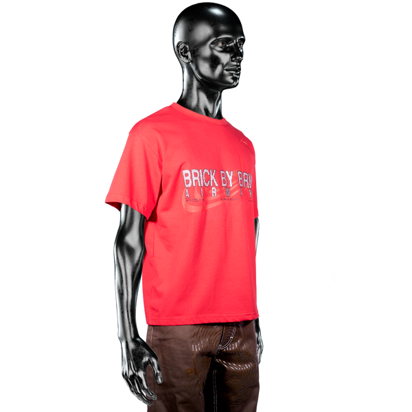 BrickByBrick℗ Airways T-shirt - Red