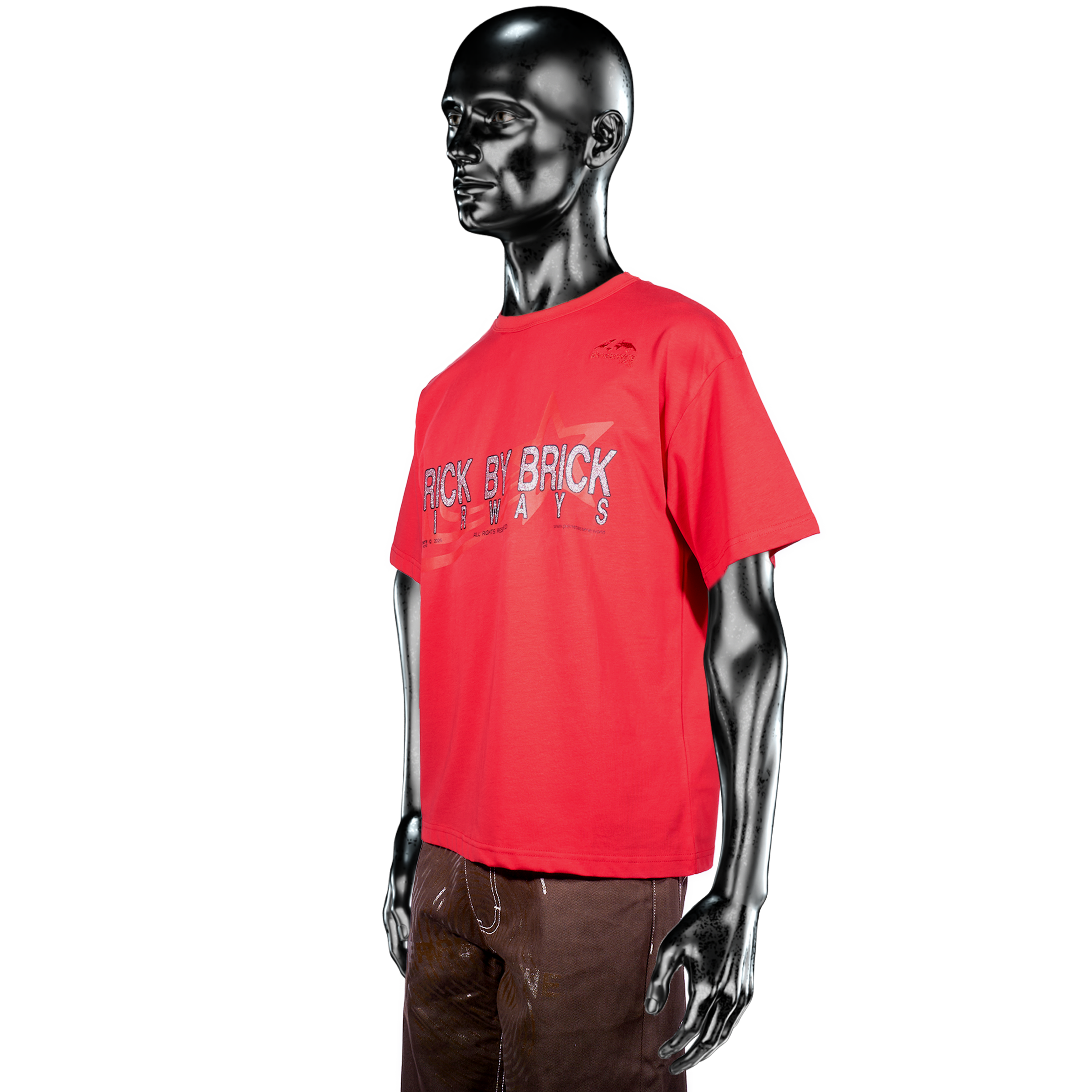 BrickByBrick℗ Airways T-shirt - Red