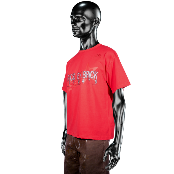 BrickByBrick℗ Airways T-shirt - Red
