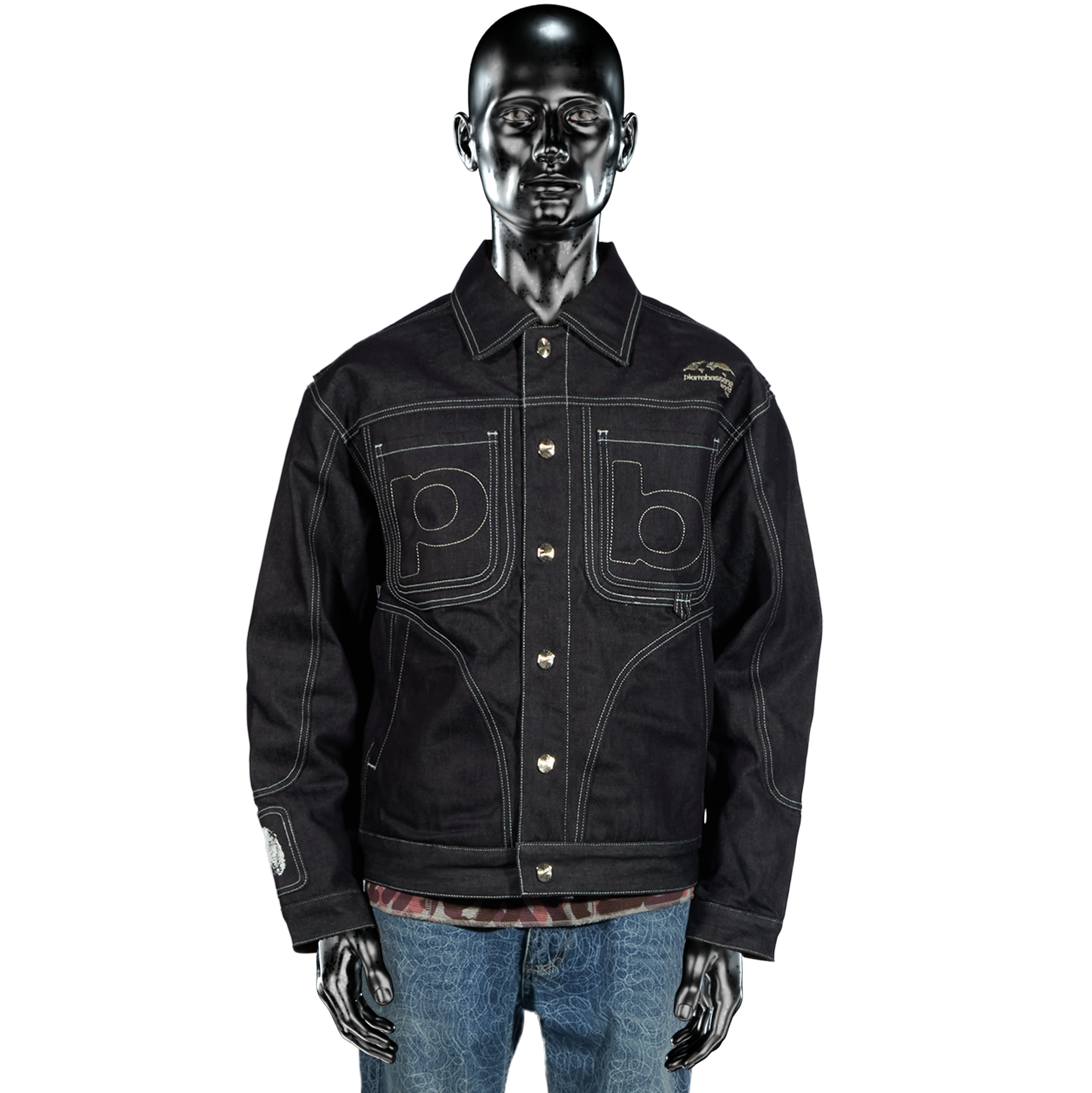 Elite℗ Raw Denim Jacket - Dark Blue (Reversible)