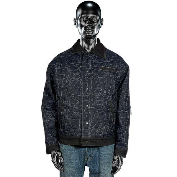 Elite℗ Raw Denim Jacket - Dark Blue (Reversible)
