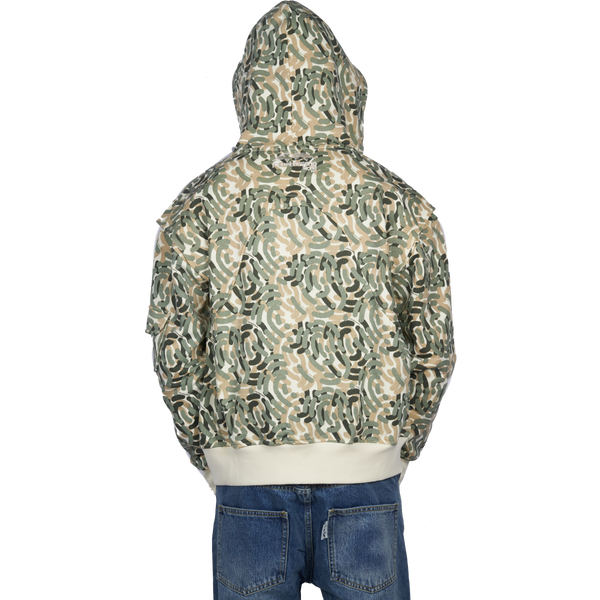 Signature Zip - Forest green Camo℗