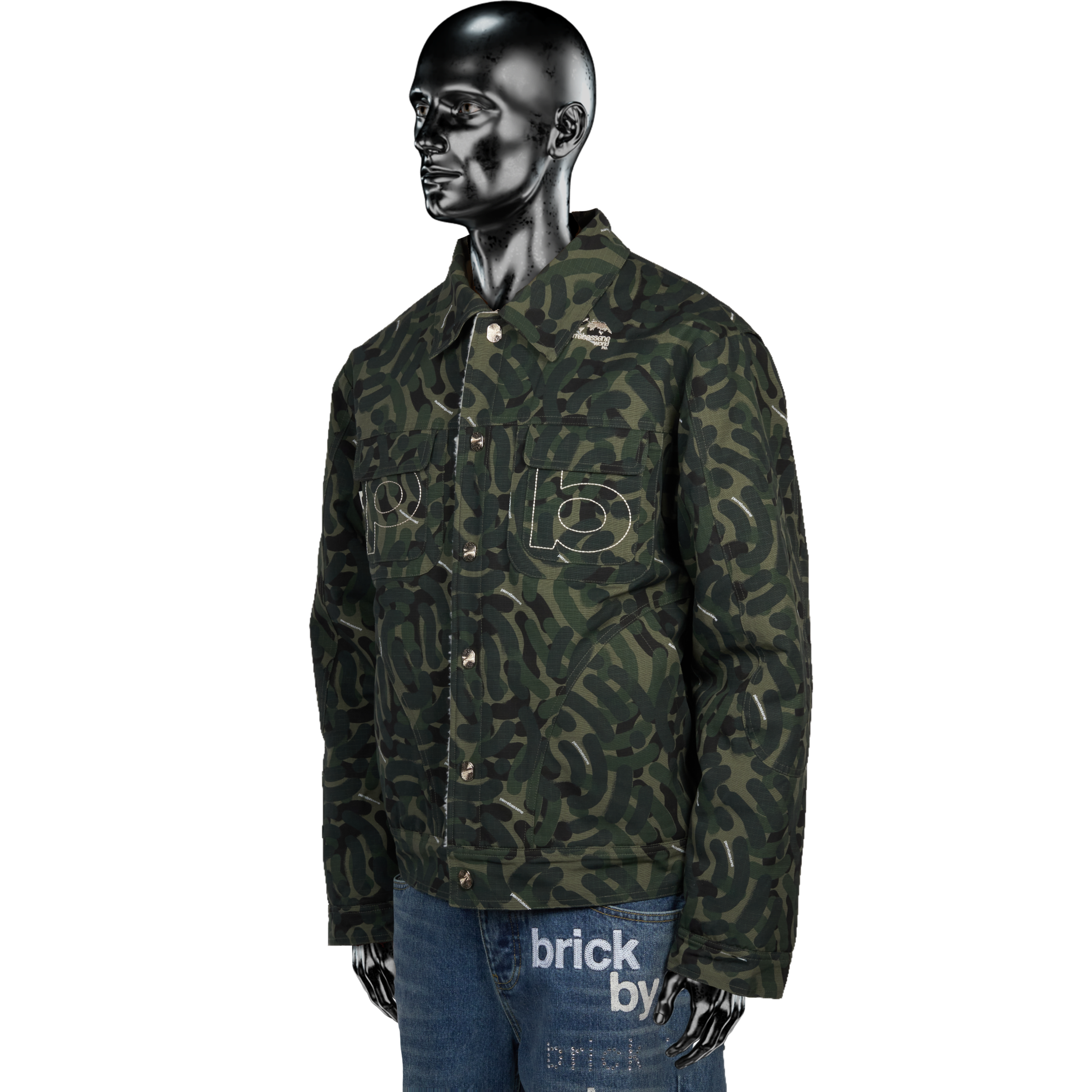 Elite℗ Padded Camo℗ Ripstop/Sherpa Jacket - Forest Green Camo (Reversible)