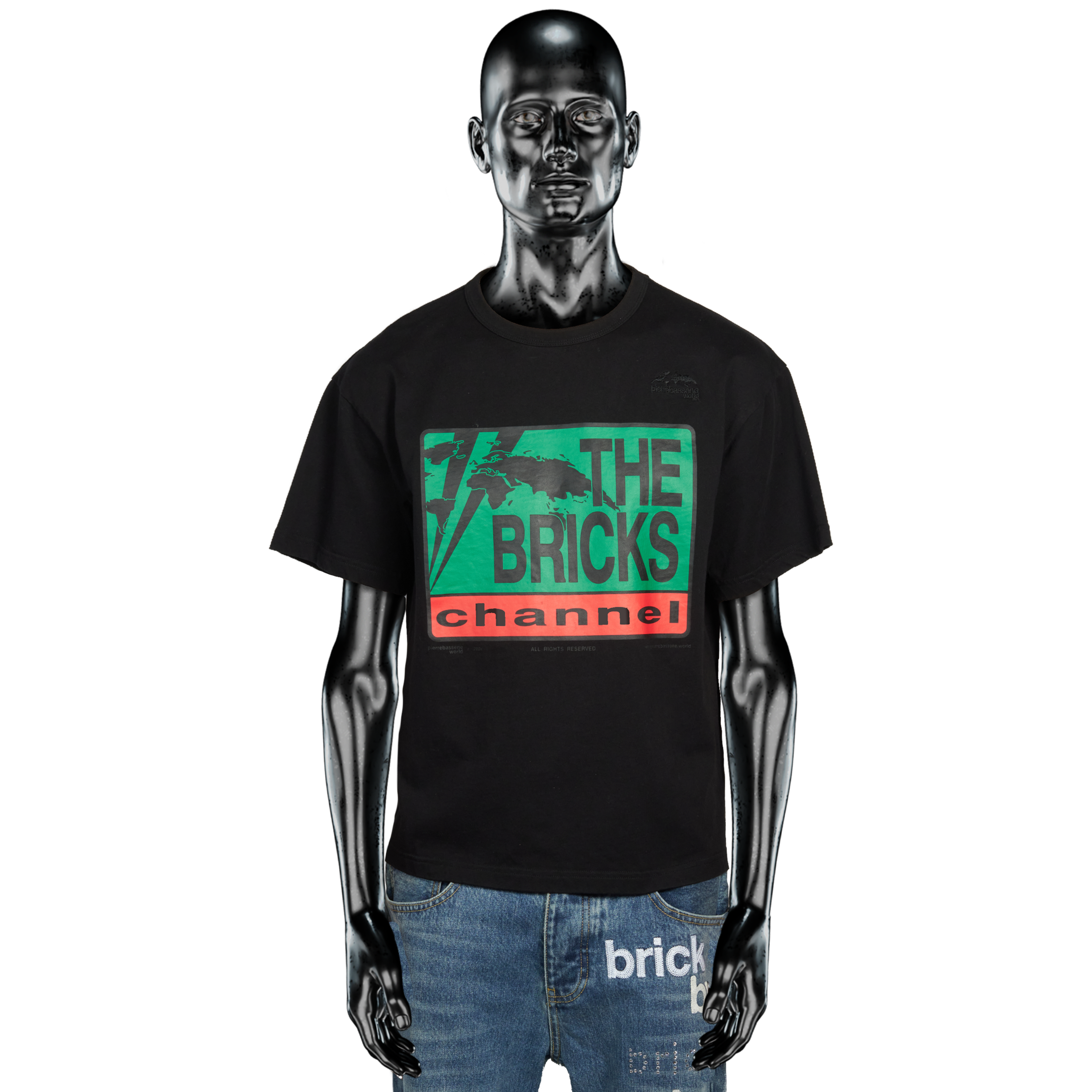 The Bricks Chanel℗ T-shirt - Black