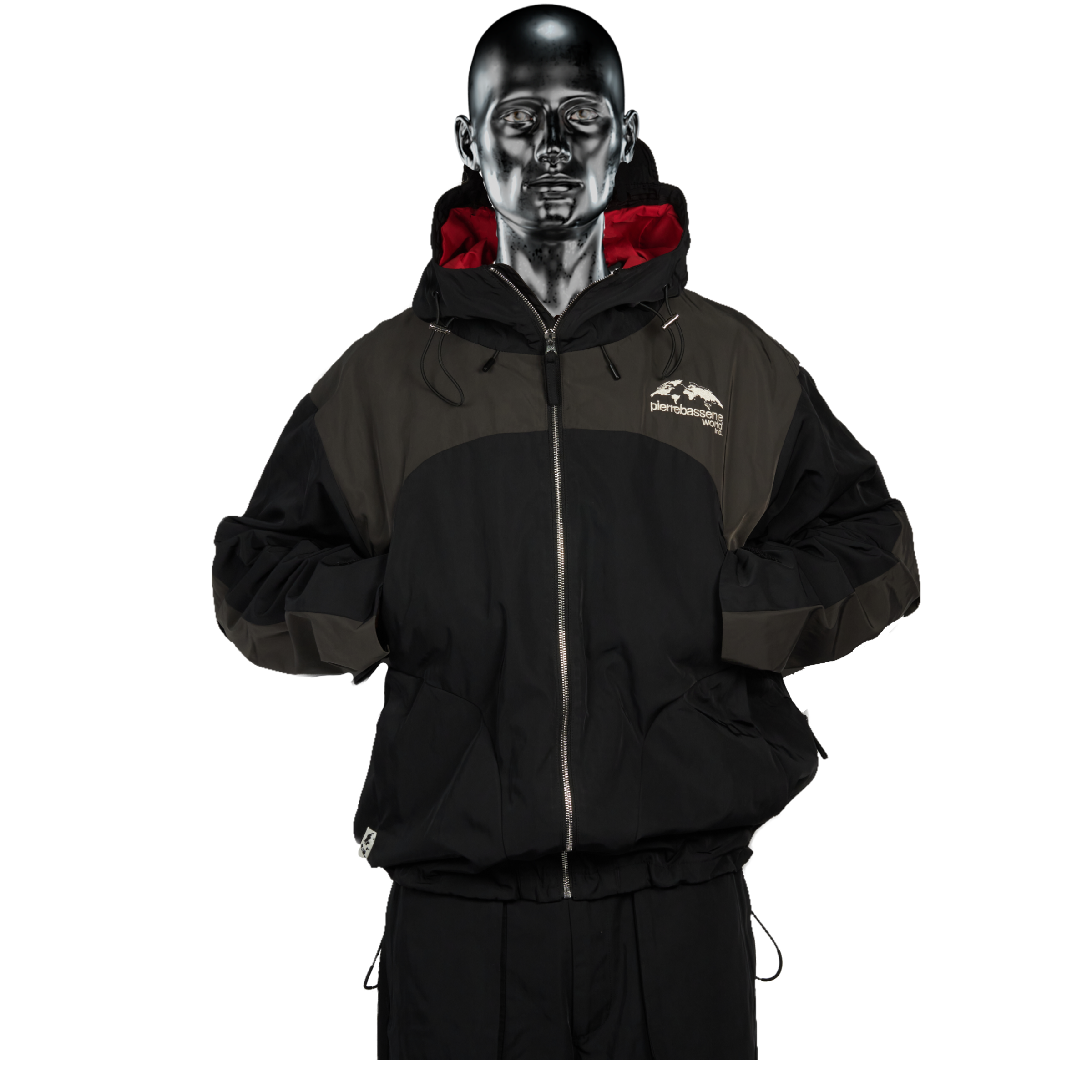 Nylon℗ Field Jacket - Black/Grey – PierreBasseneWorld