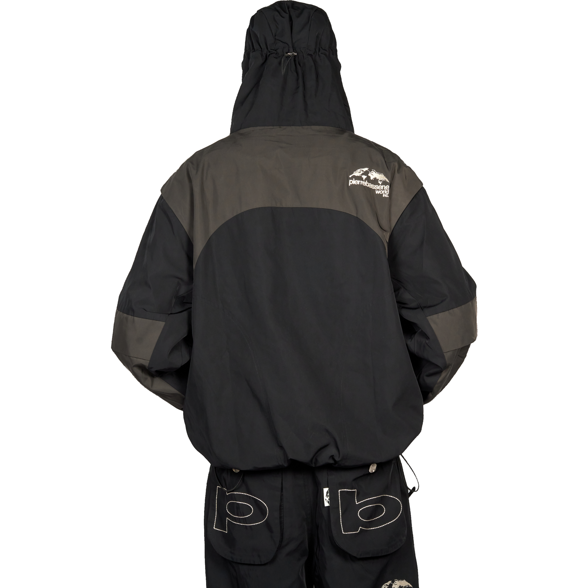 Nylon℗ Field Jacket - Black/Grey – PierreBasseneWorld