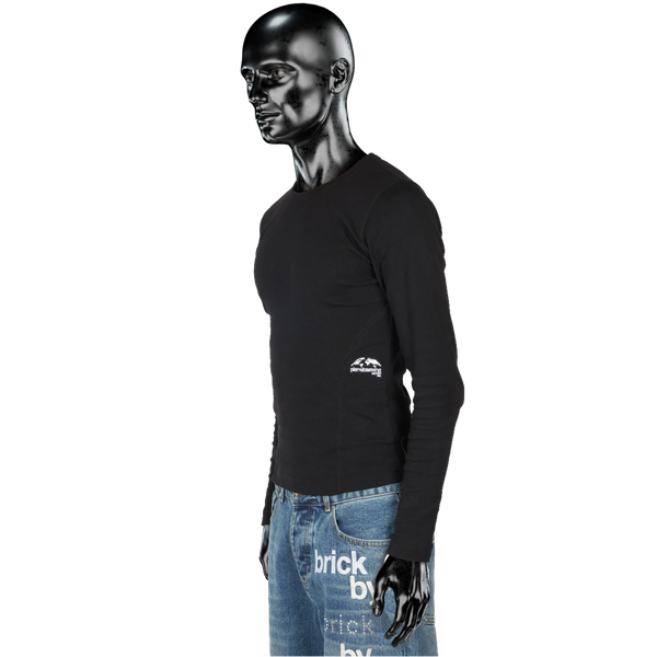 Signature℗ Rib Longsleeve - Black