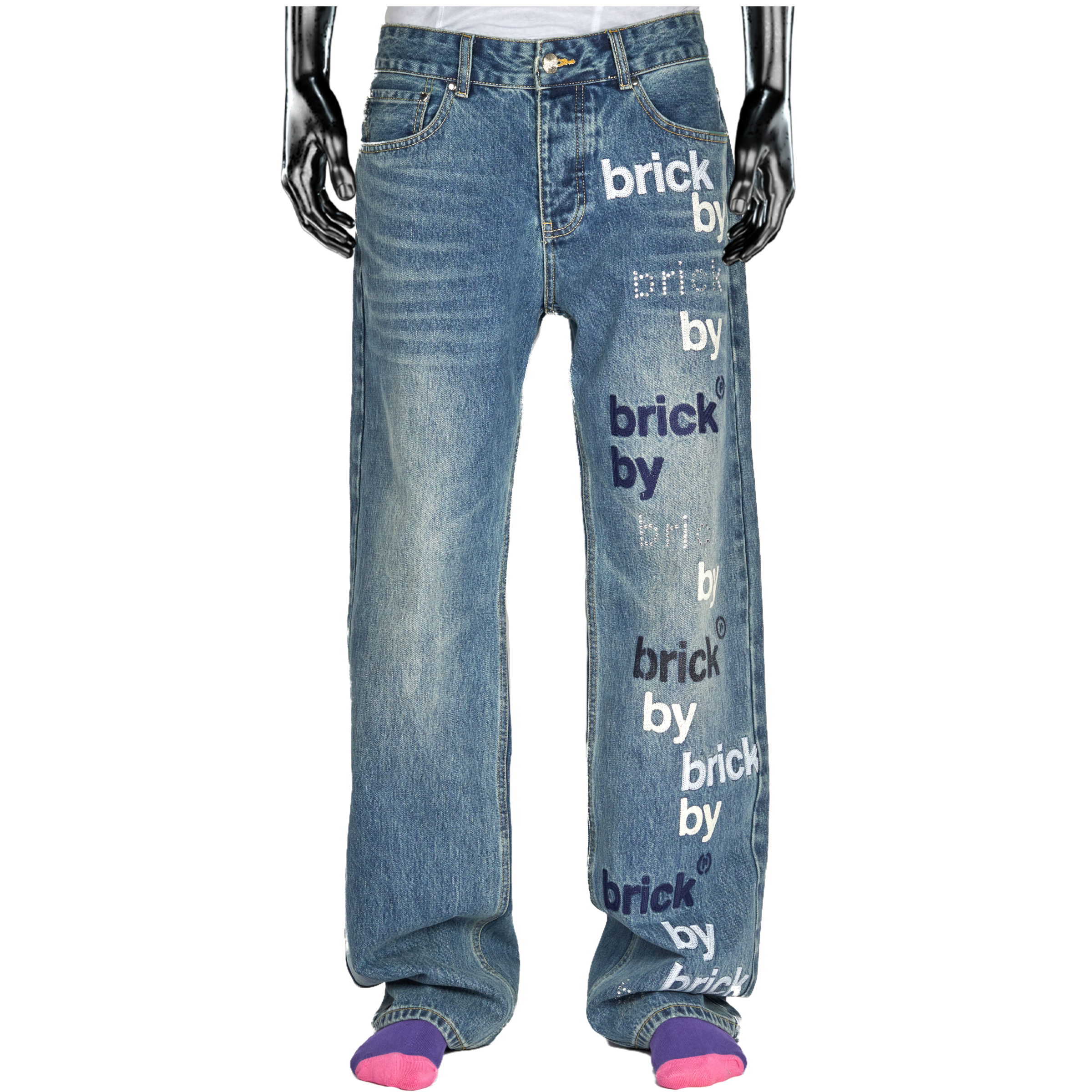 BrickByBrick Classic Wash Denim - Faded Blue – PierreBasseneWorld