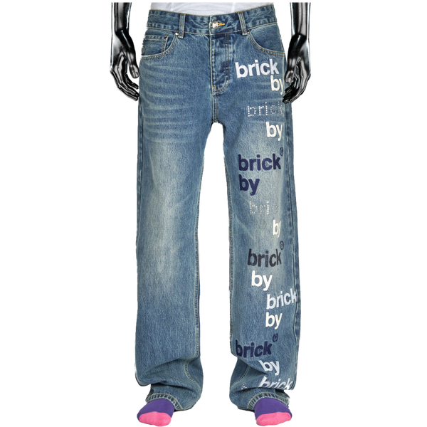 BrickByBrick Classic Wash Denim - Faded Blue