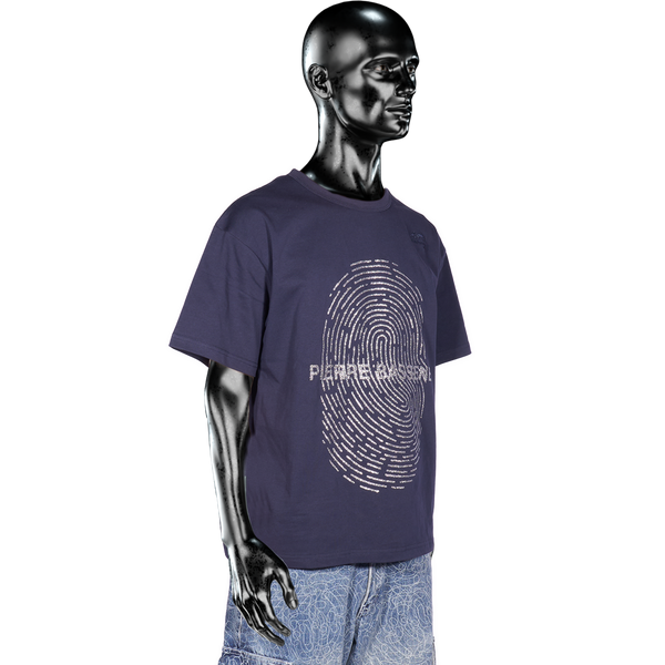 Glitta℗ Fingerprint T-shirt - Navy Blue