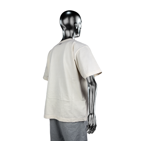 Tricolor Fingerprint℗ Tee - Natural Cotton