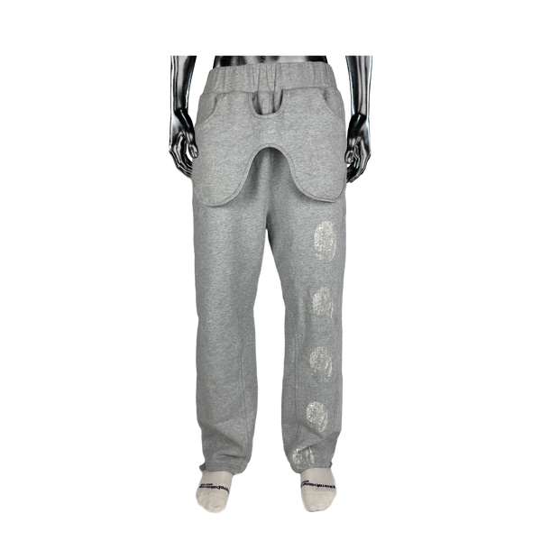 Paneled Sweatpants℗ - Heather Grey