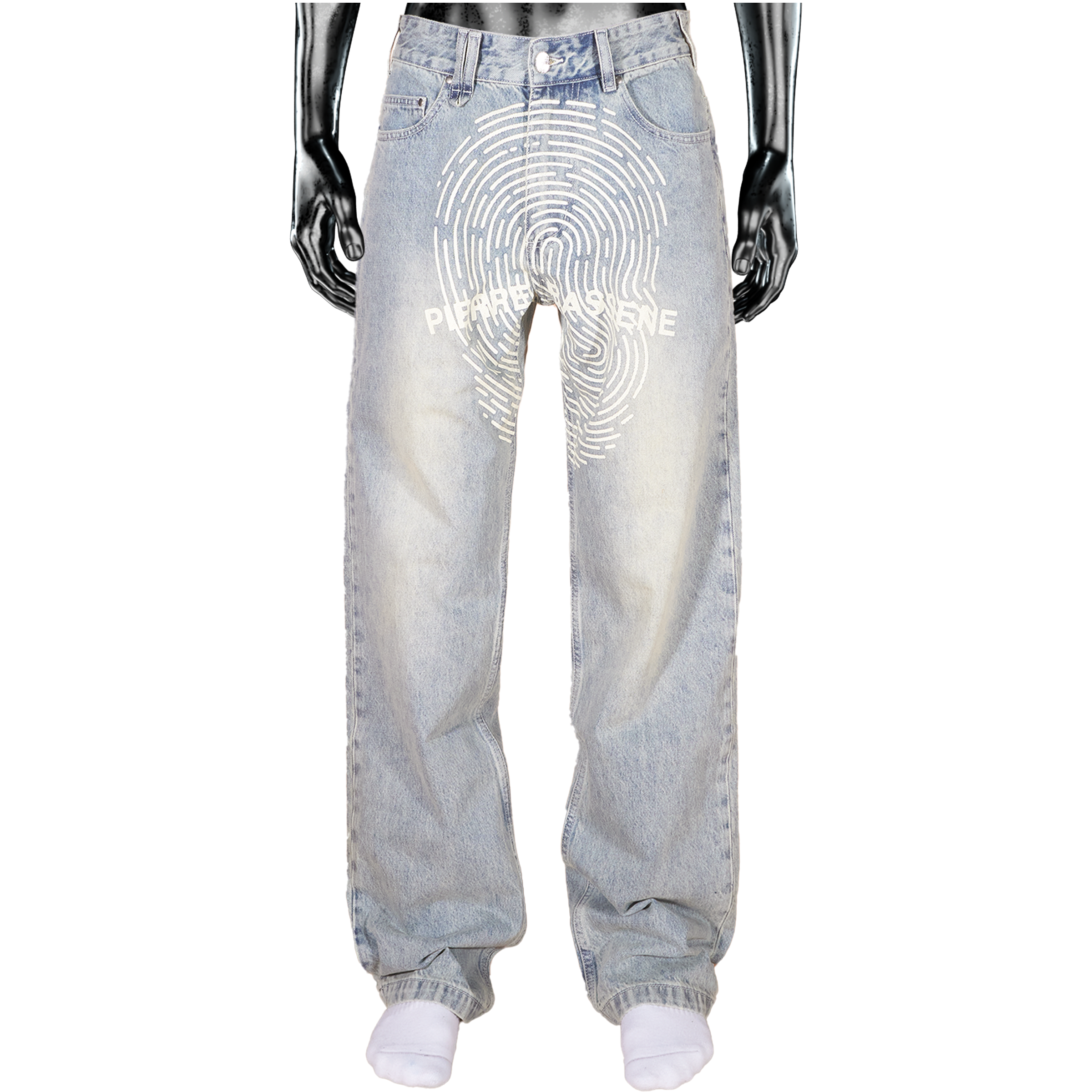 Fingerprint LightWash Denim - Light Blue