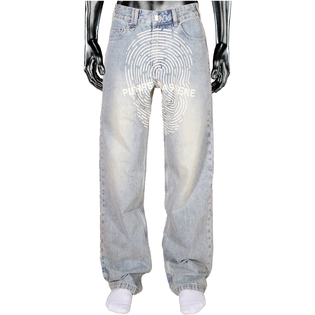 Fingerprint LightWash Denim - Light Blue