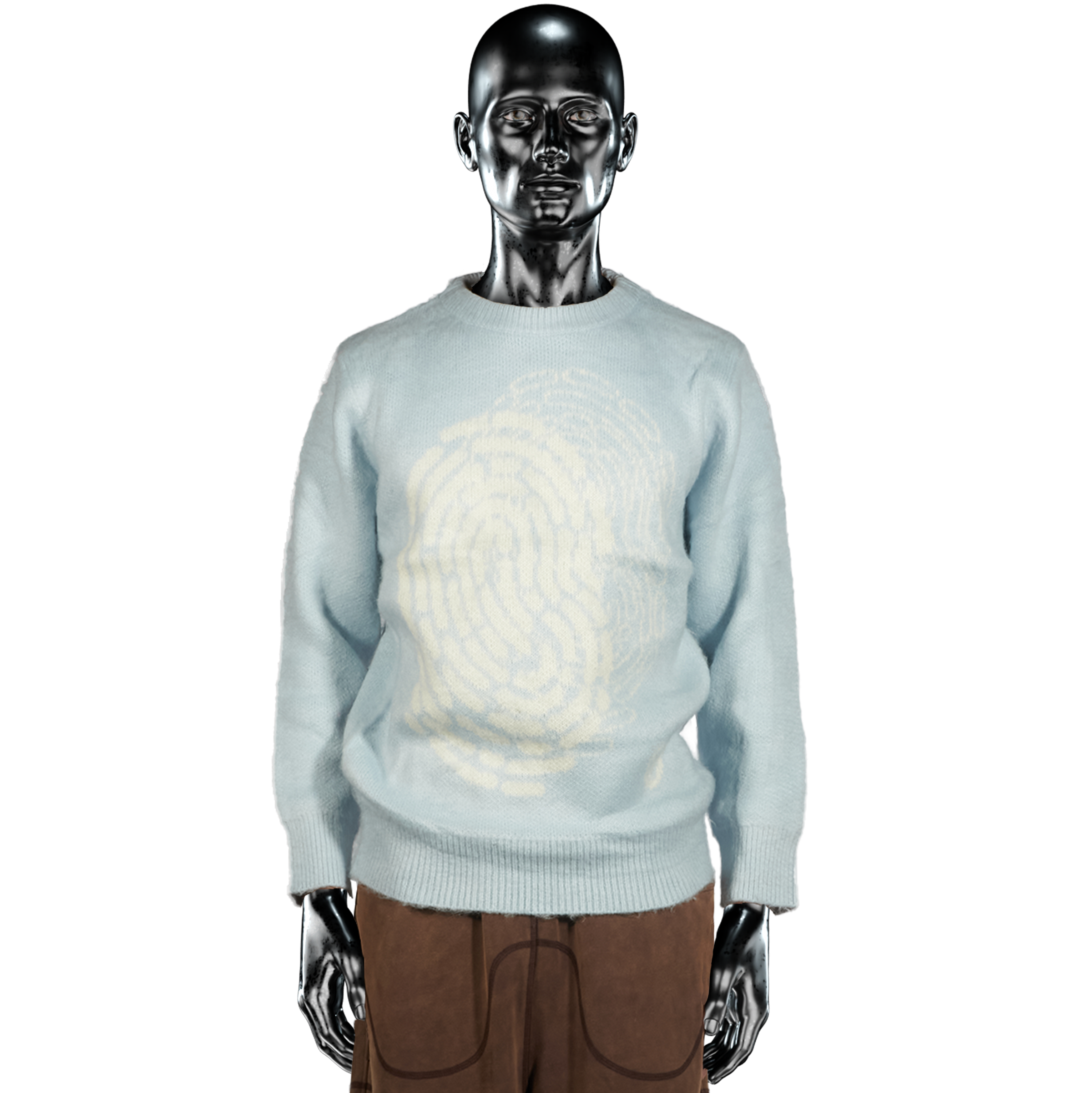 Mohair Sweater -  Sky Blue