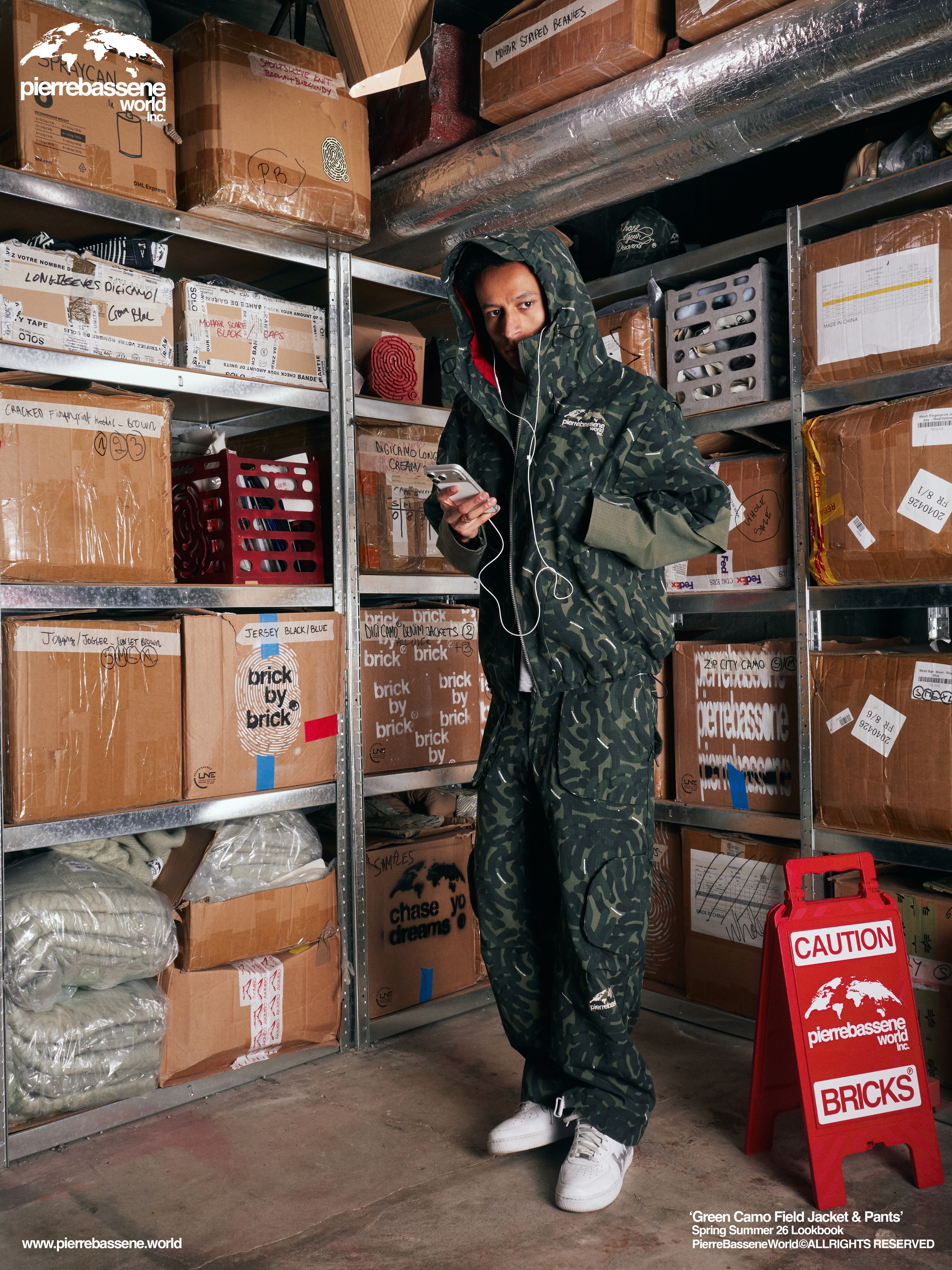 Camo℗ Field Jacket - Khaki Green