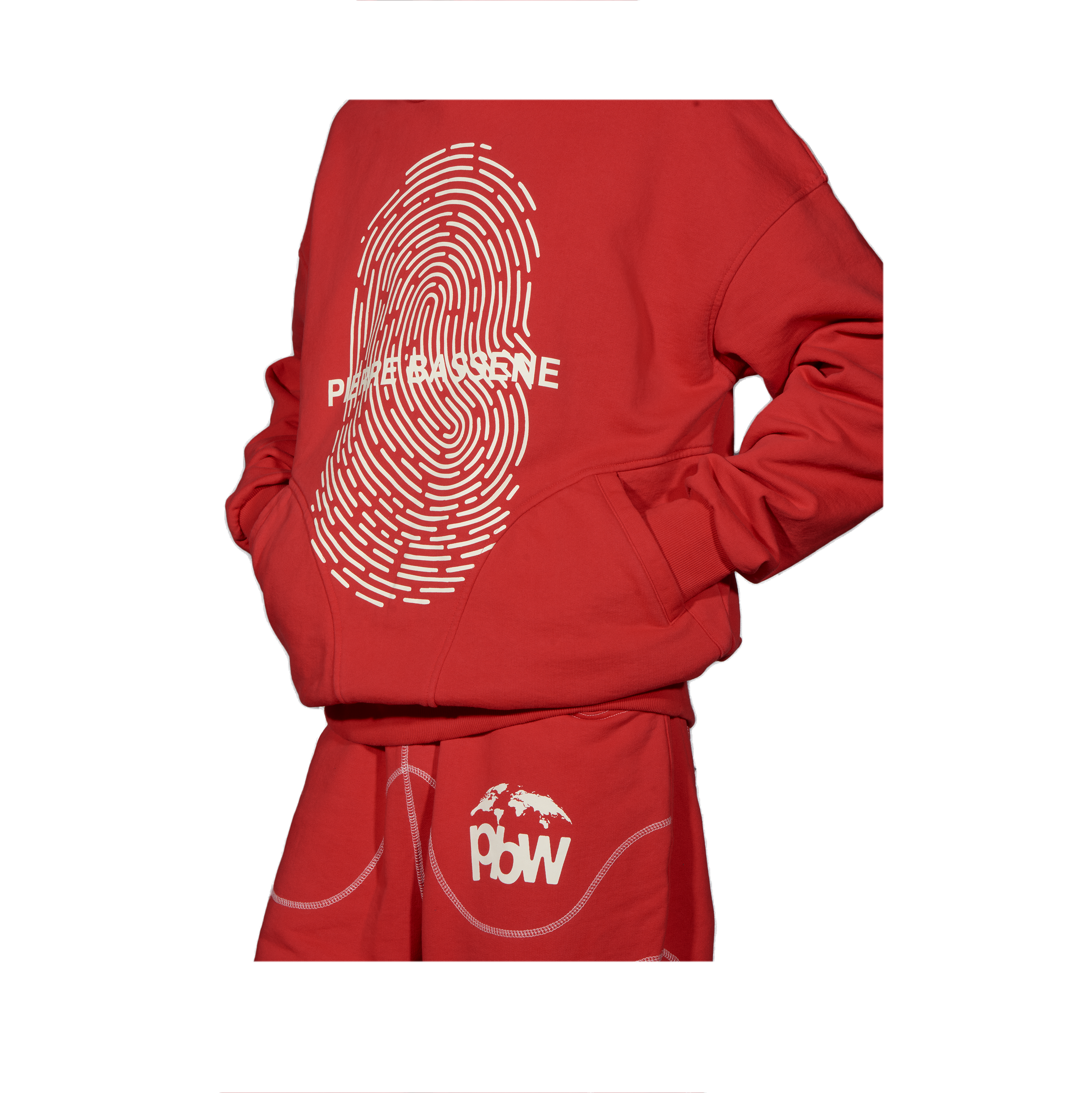 Fingerprint Hoodie℗ - Red