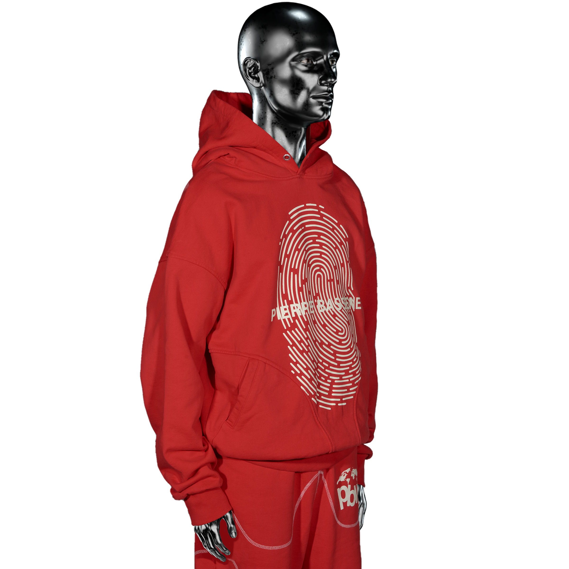 Fingerprint Hoodie℗ - Red