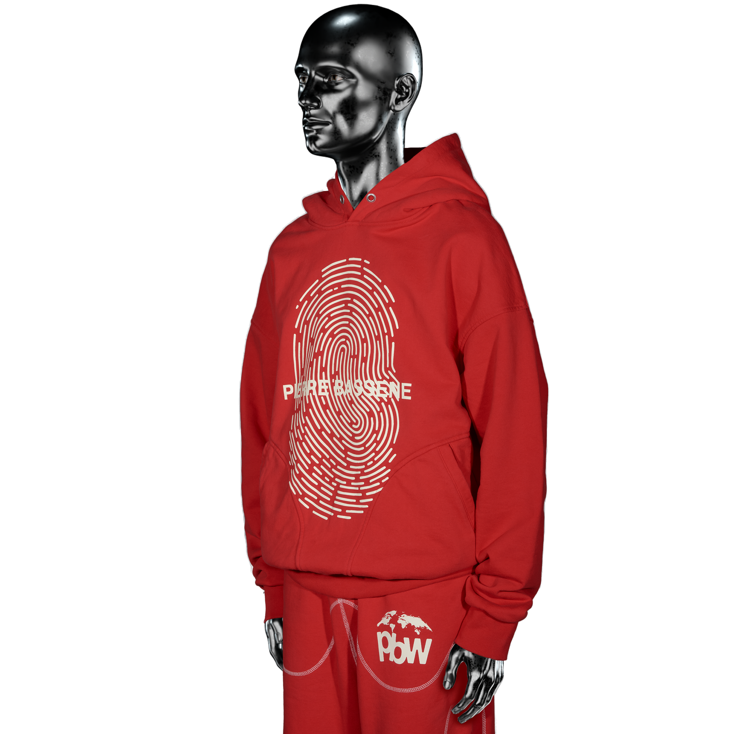 Fingerprint Hoodie℗ - Red