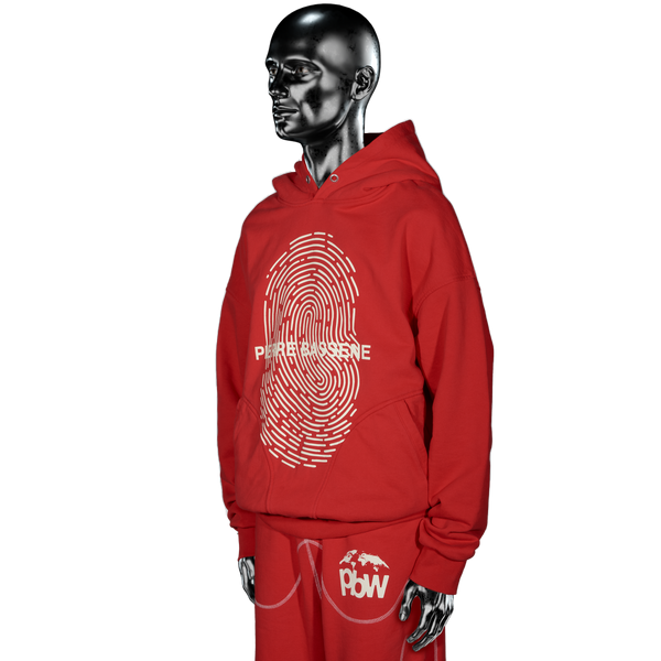 Fingerprint Hoodie℗ - Red