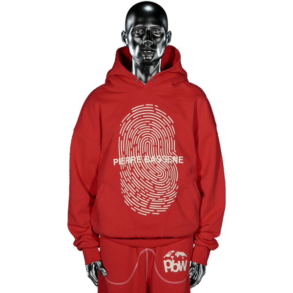Fingerprint Hoodie℗ - Red