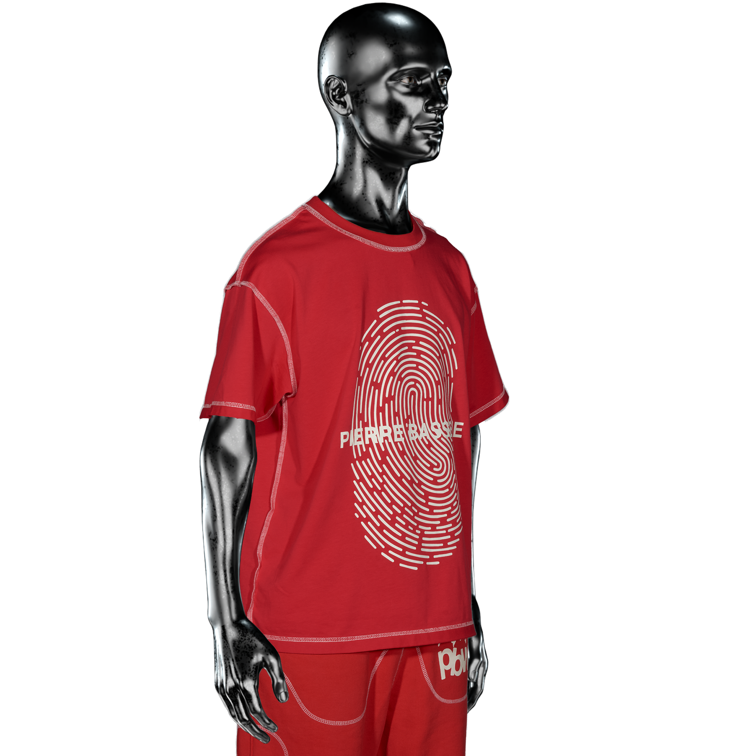 Fingerprint T-shirt - Red