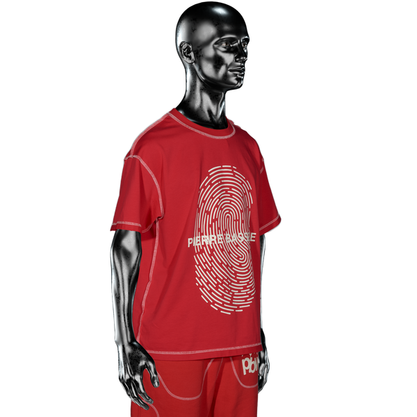 Fingerprint T-shirt - Red