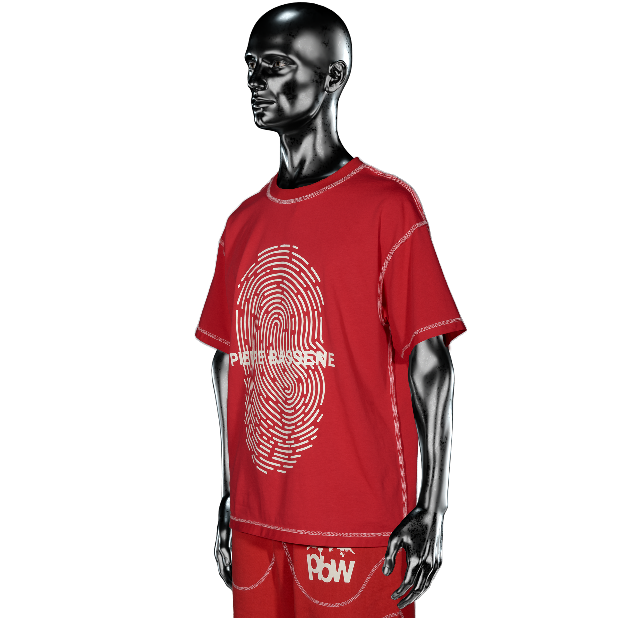 Fingerprint T-shirt - Red