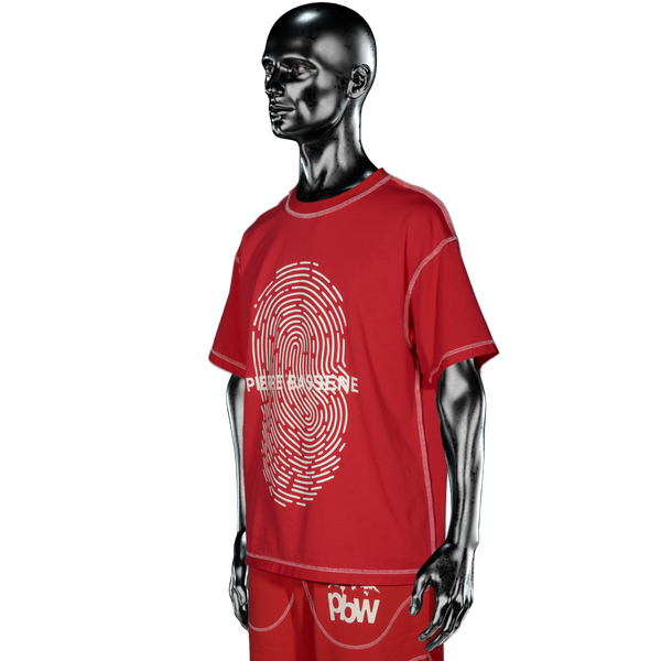Fingerprint T-shirt - Red