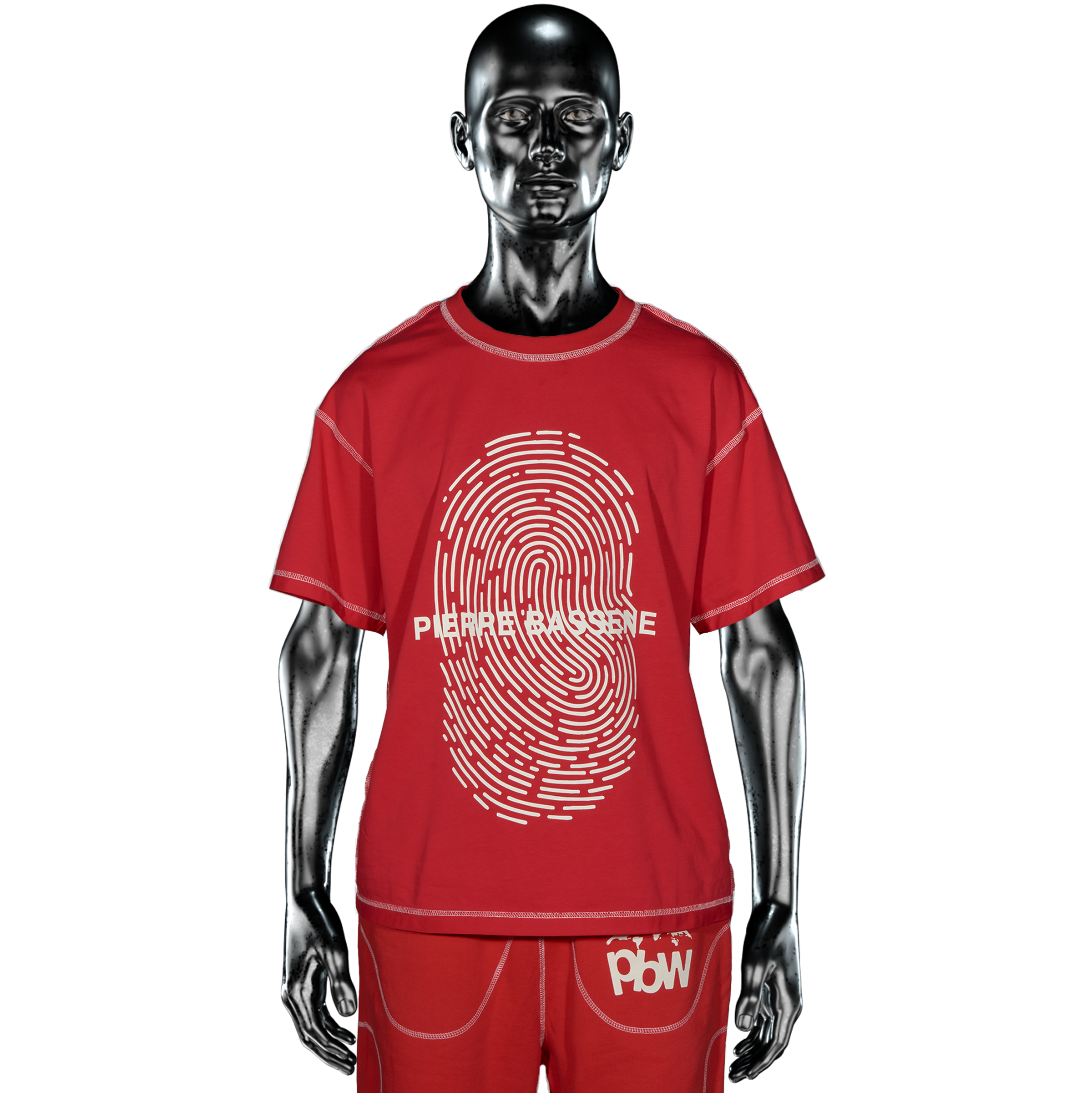 Fingerprint T-shirt - Red
