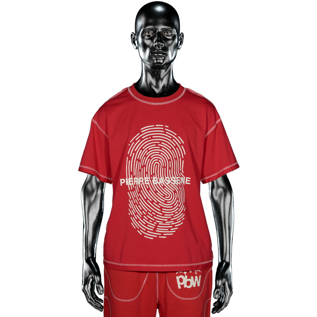 Fingerprint T-shirt - Red