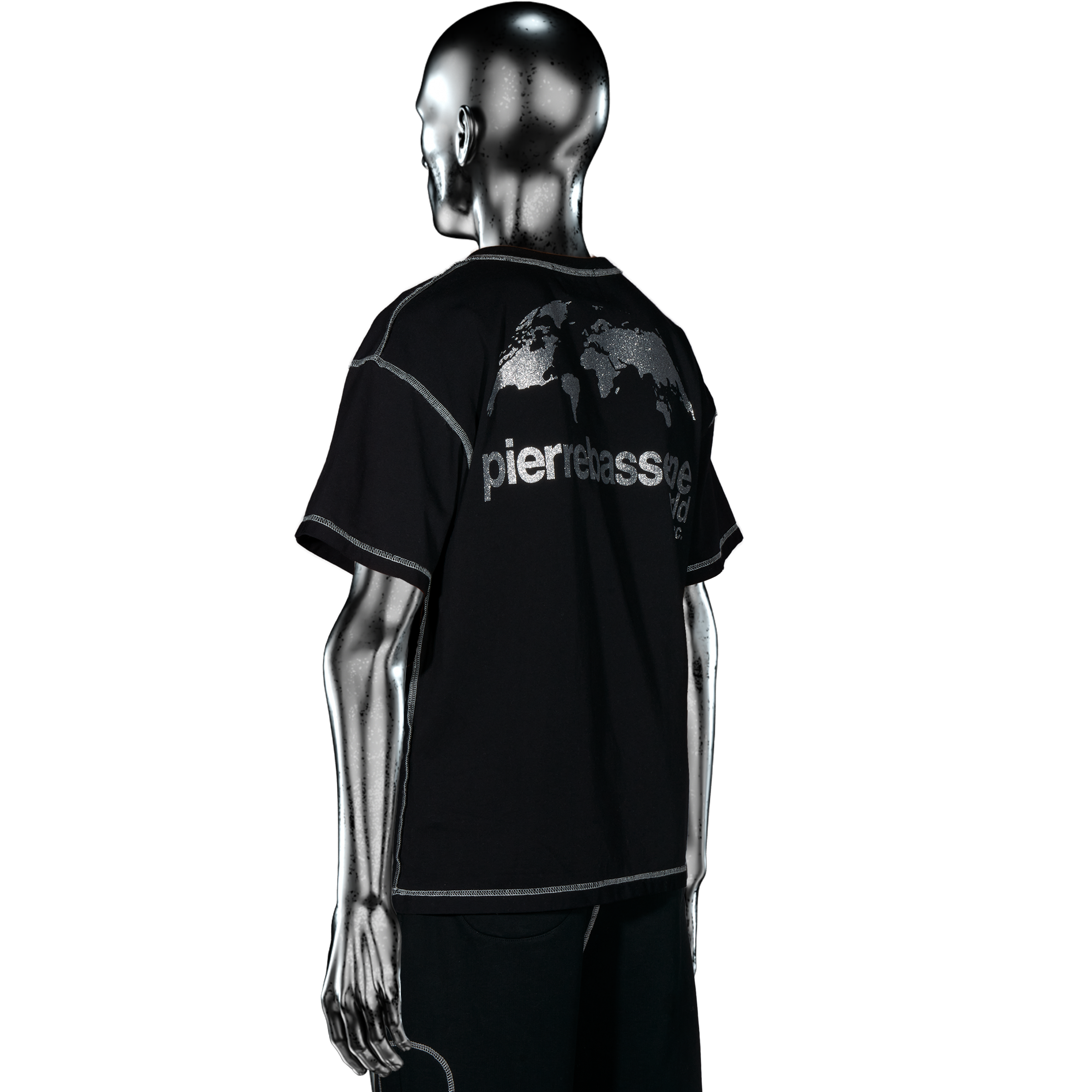 GLITTA℗ Fingerprint T-shirt - Black