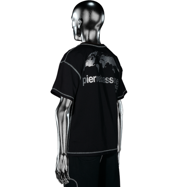 GLITTA℗ Fingerprint T-shirt - Black