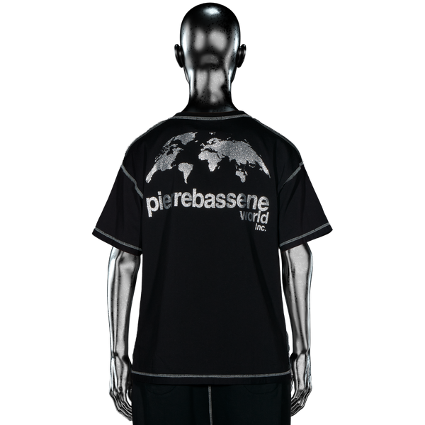 GLITTA℗ Fingerprint T-shirt - Black