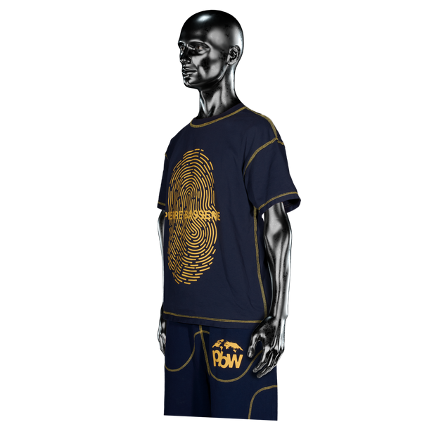 UNI℗ Fingerprint T-shirt - Navy