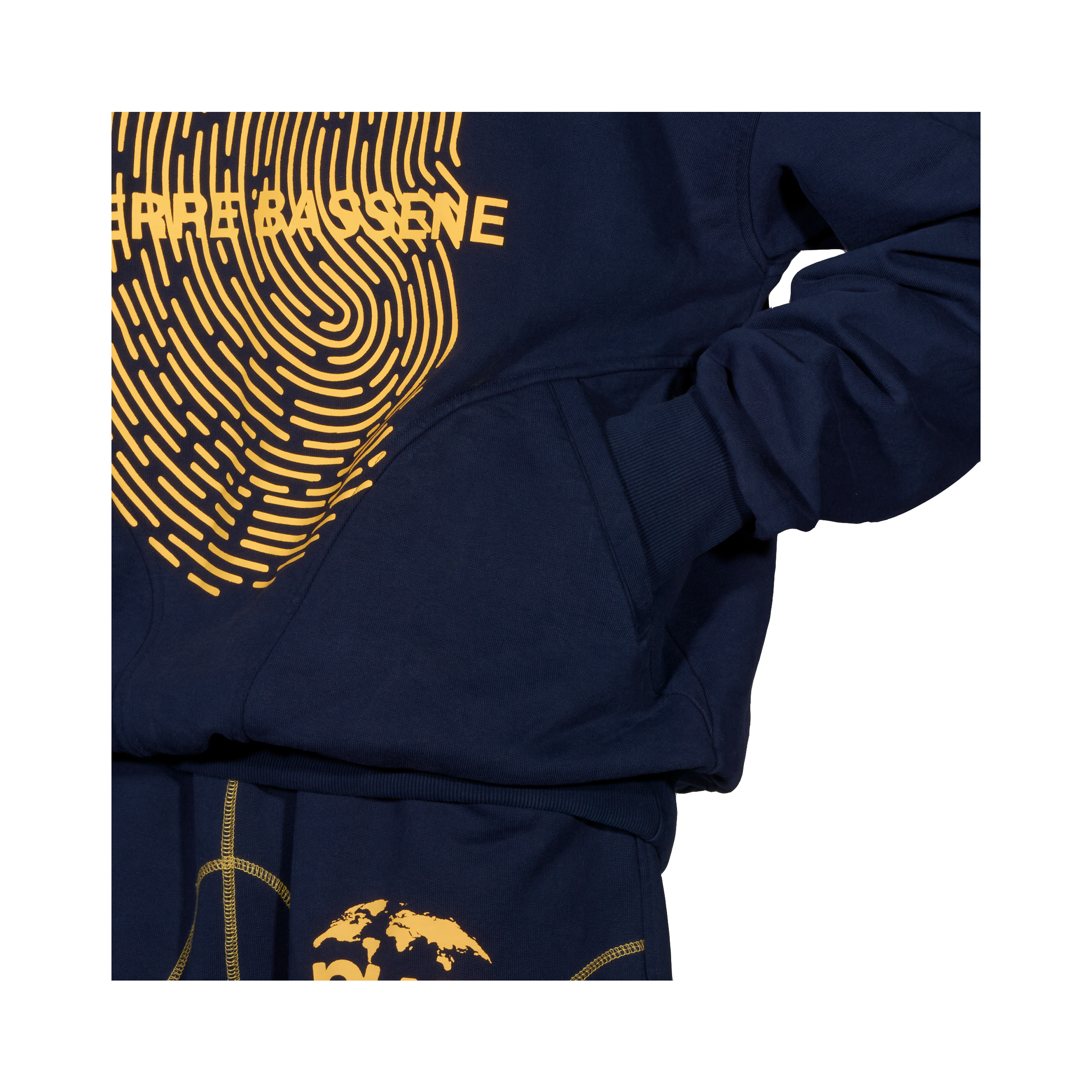 UNI Fingerprint Hoodie℗ - Navy