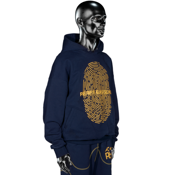 UNI Fingerprint Hoodie℗ - Navy