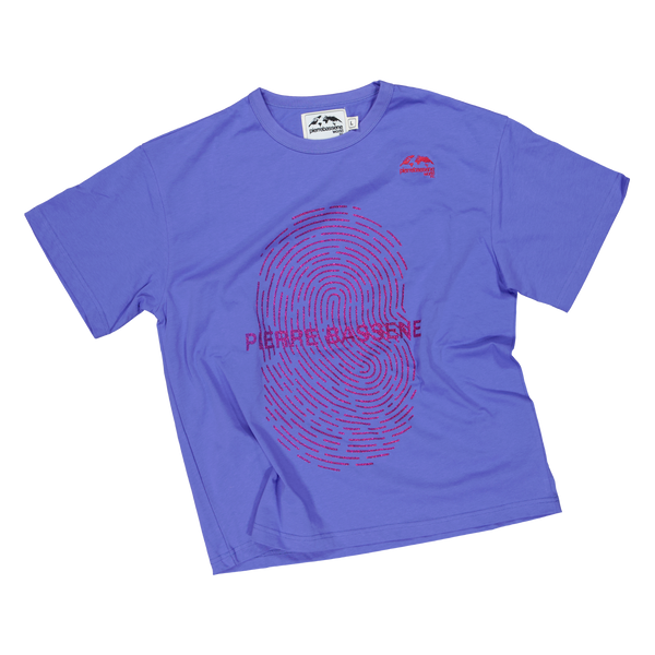 Pink Glitta℗ Fingerprint T-shirt - Purple Storm