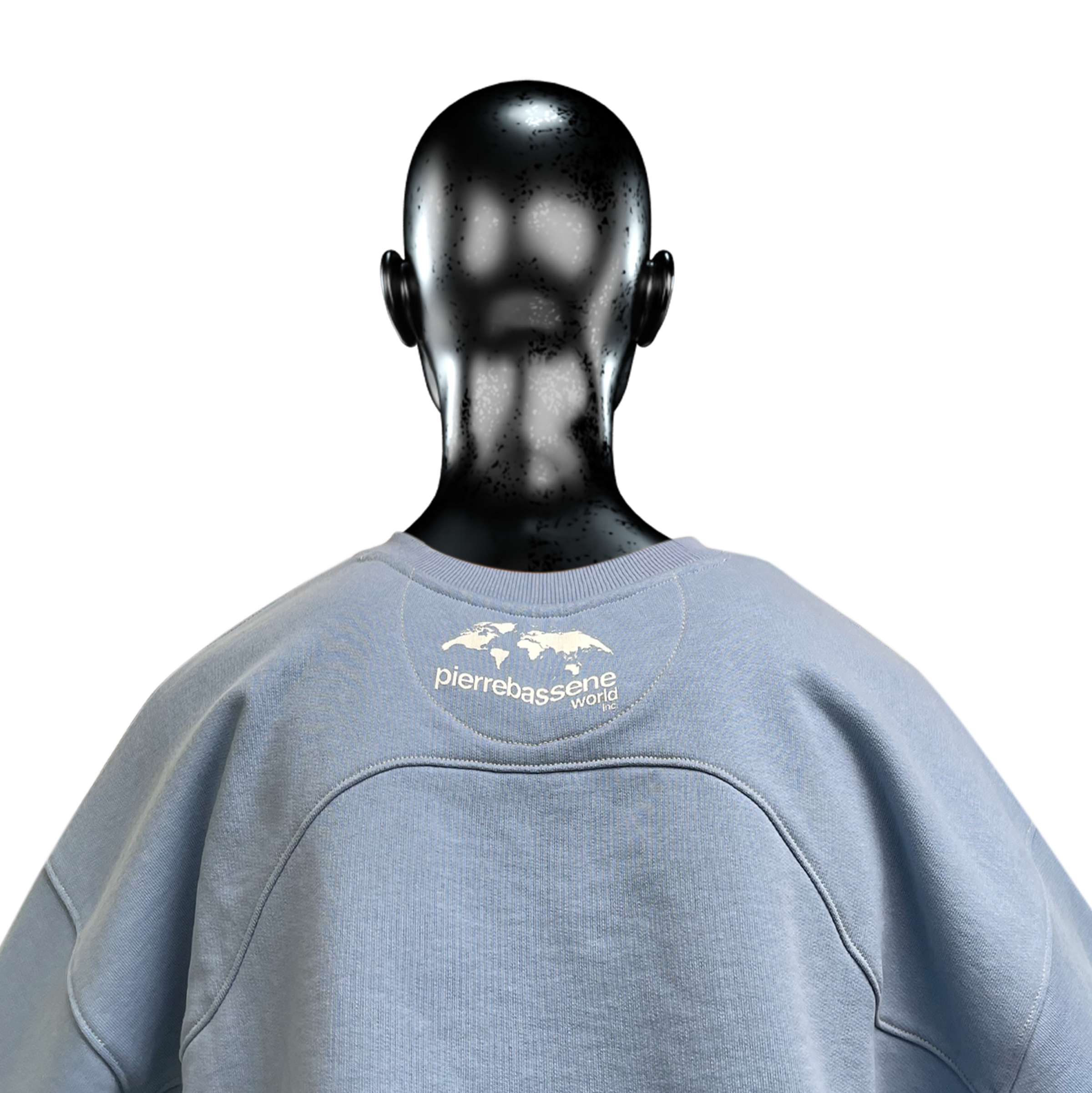 Military Crewneck℗ - Atmosphere Blue