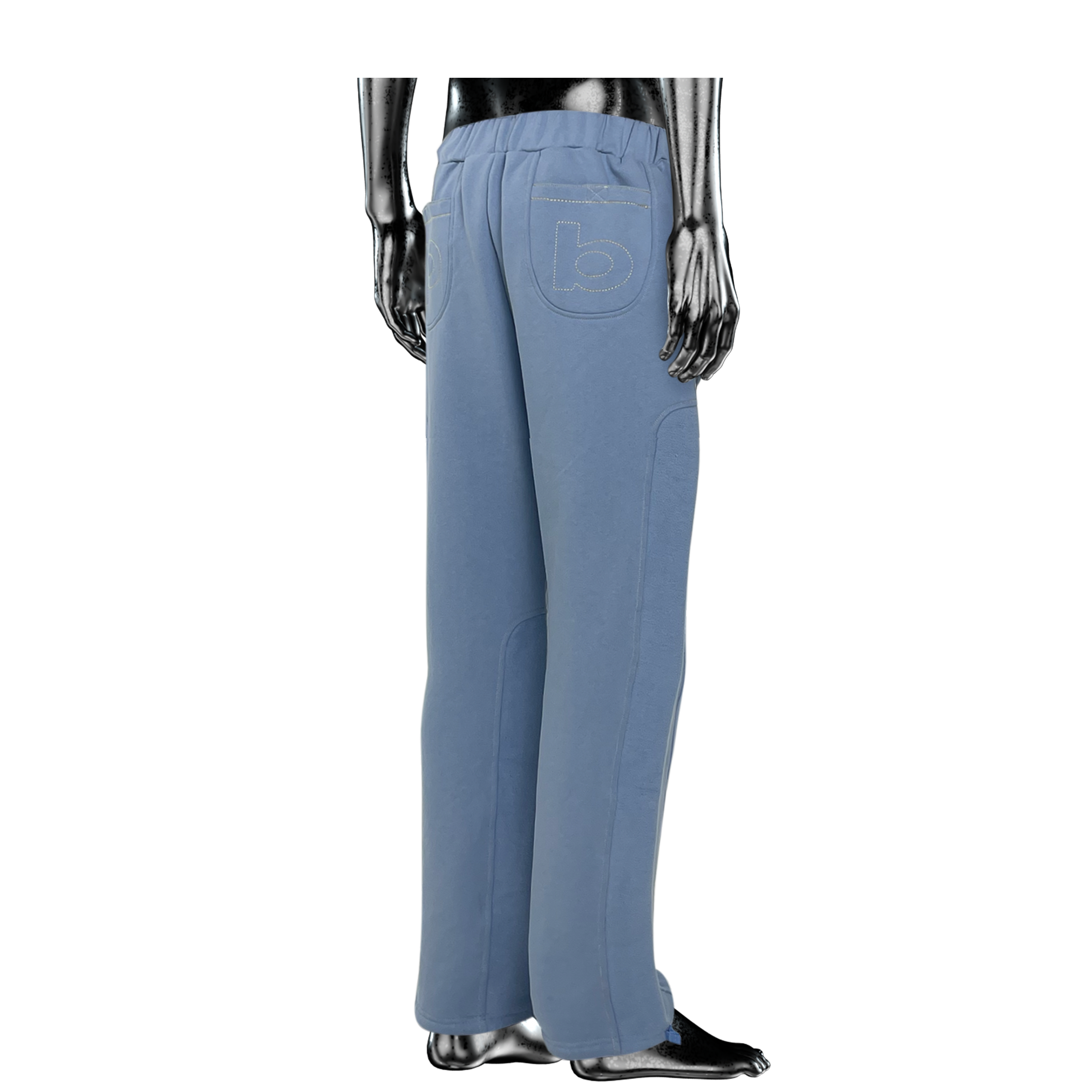 Panelled Sweatpants℗ - Atmosphere Blue