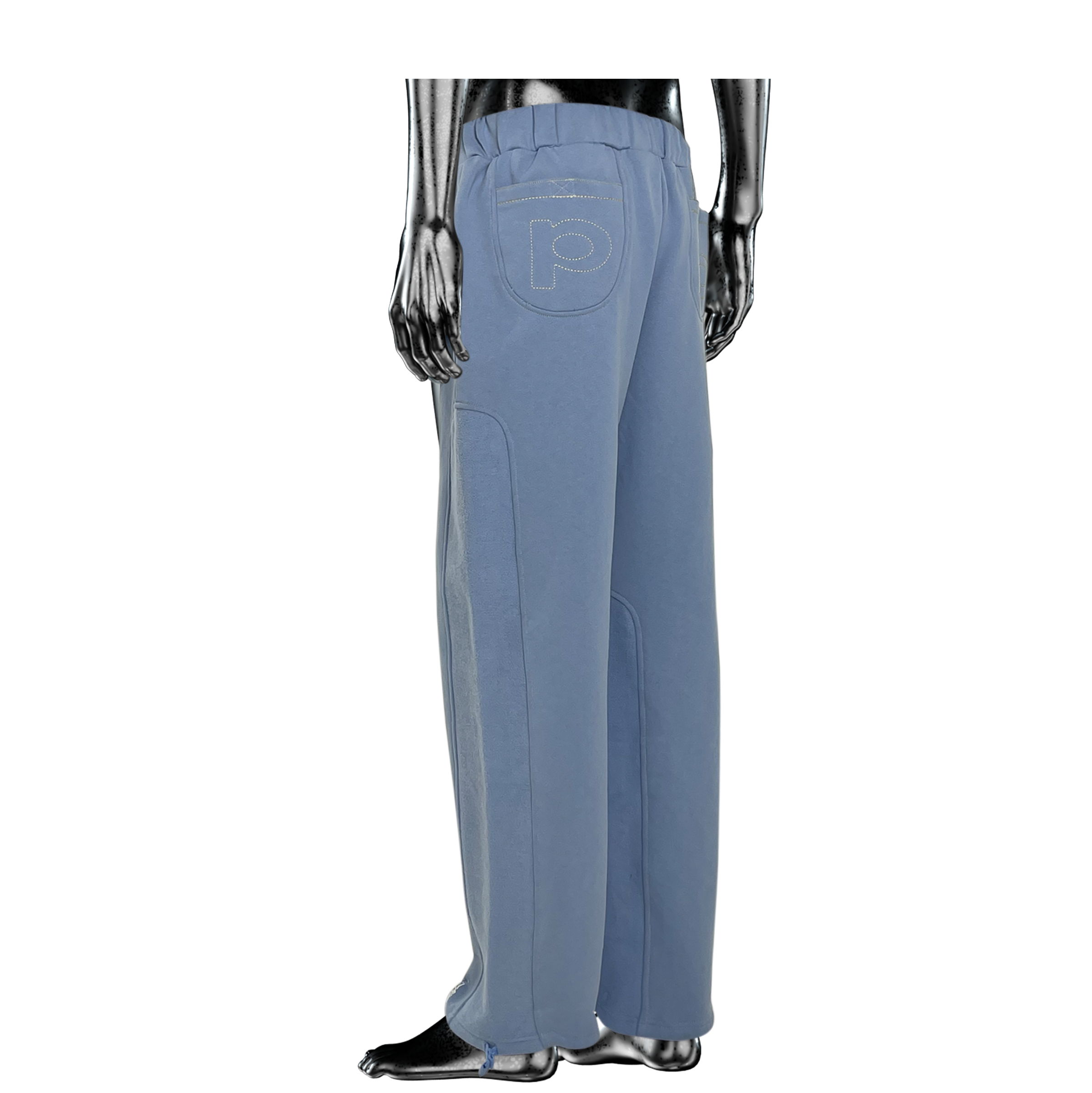 Panelled Sweatpants℗ - Atmosphere Blue