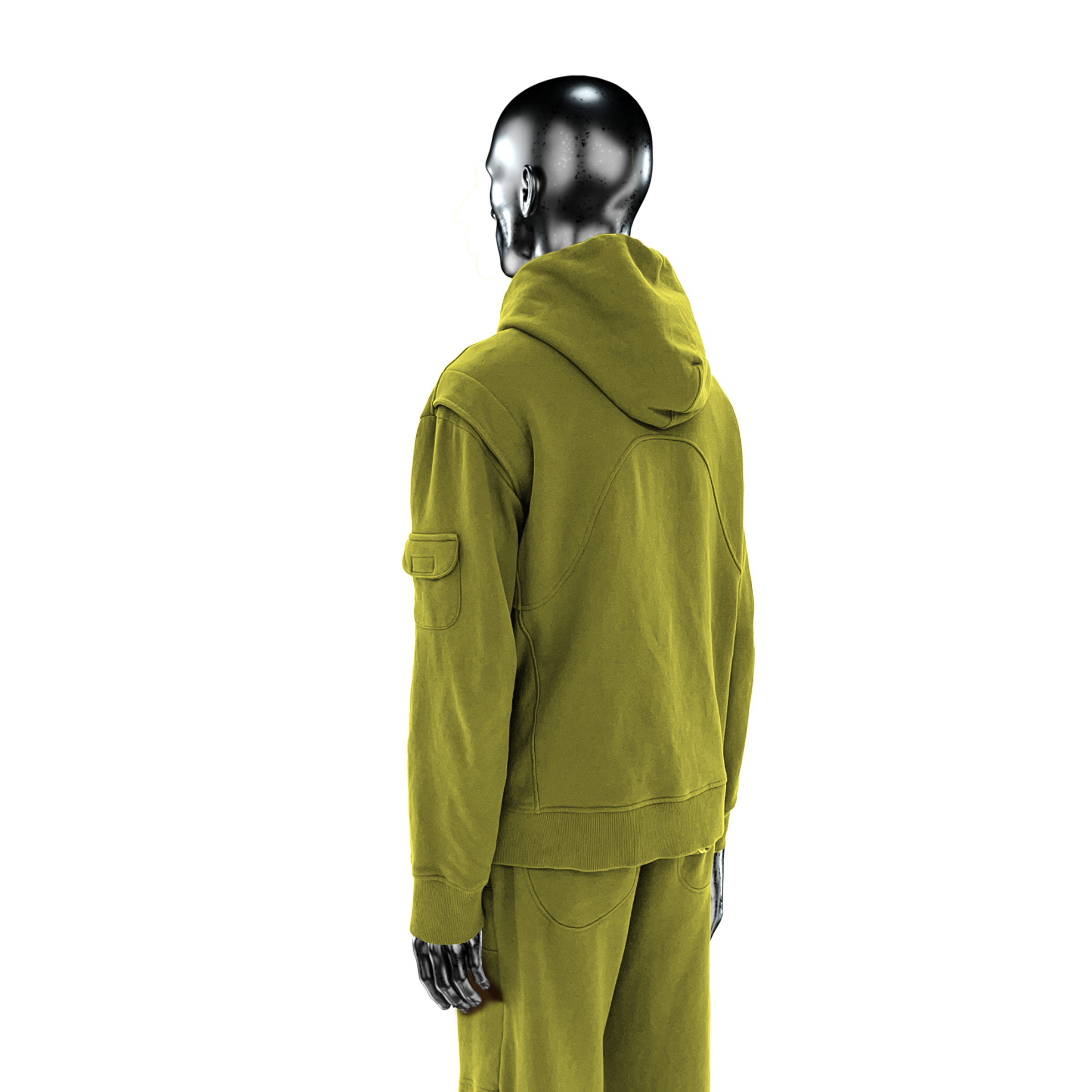 Signature Fleece Zip-Up℗ - Army Green