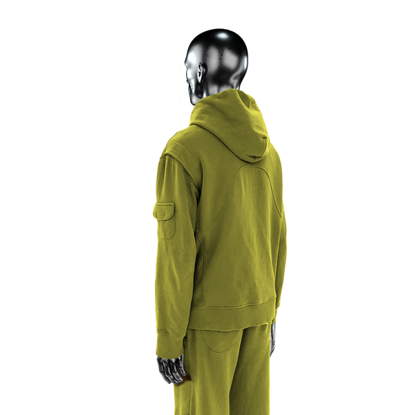 Signature Fleece Zip-Up℗ - Army Green