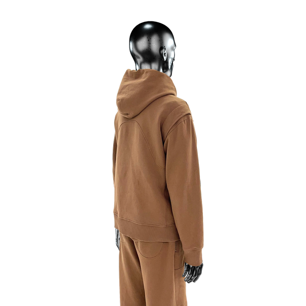 Signature Fleece Zip-Up℗ - Chocolate Brown