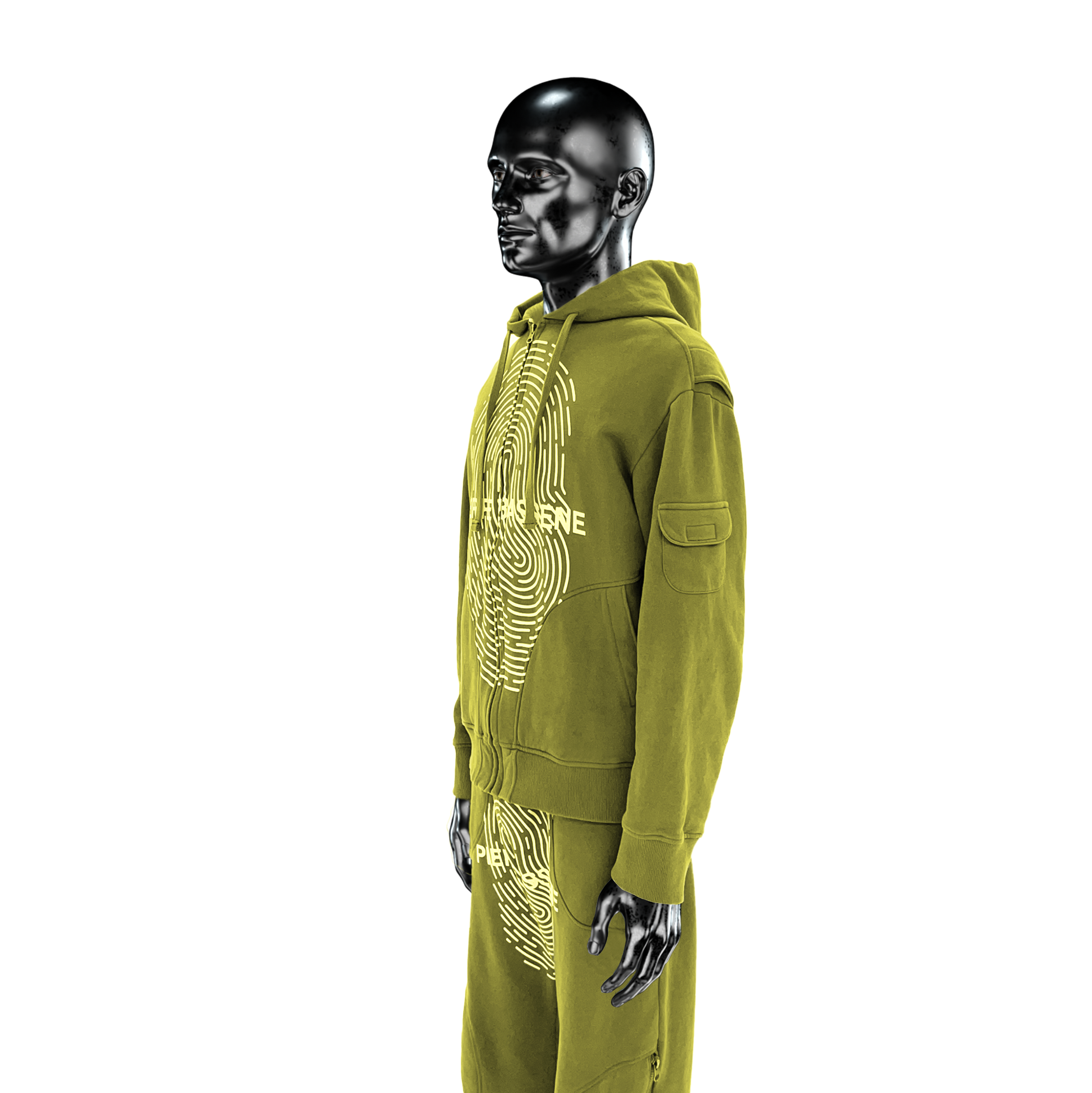 Signature Fleece Zip-Up℗ - Army Green